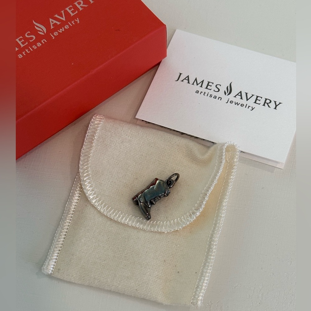 Retired James Avery Majorette 3D Drill Team Boot Charm